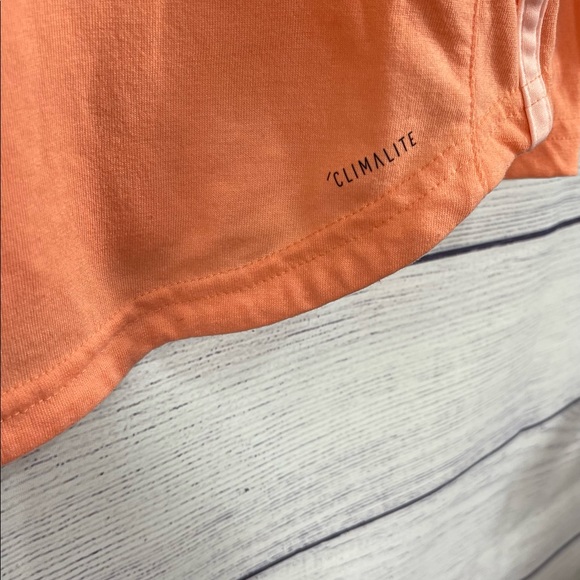 🎉 Adidas Climate Long Sleeve Women Workout T-Shirt Keyhole Open Back Sz Large - Picture 5 of 7